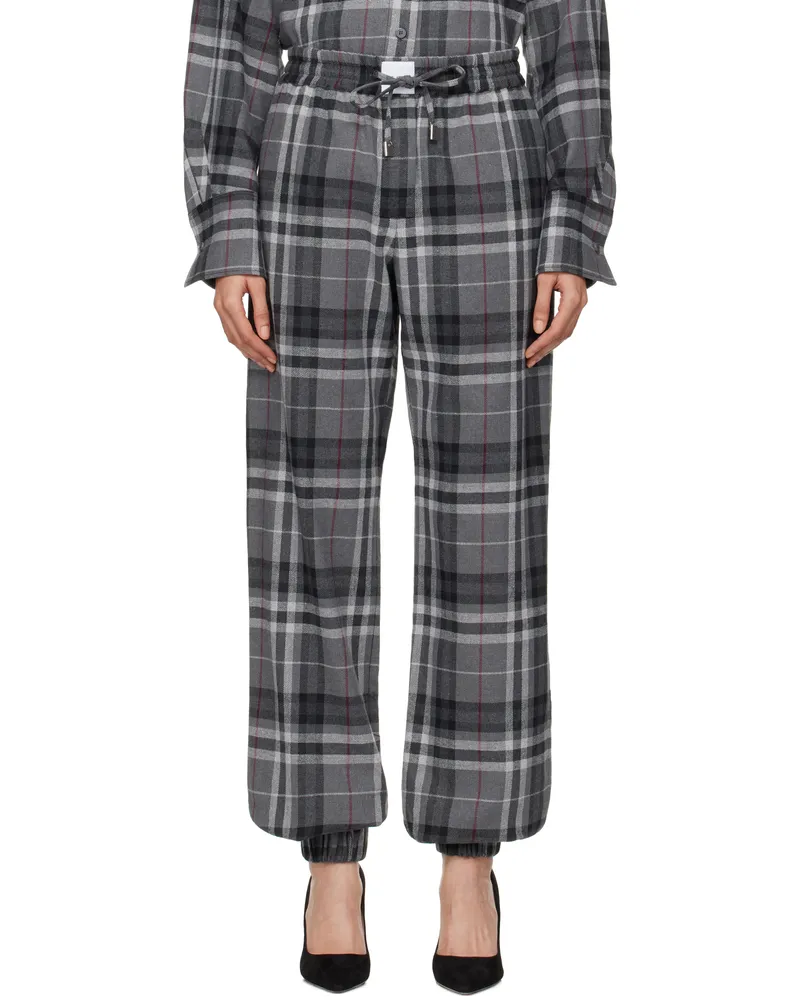 ATTICO Gray Long Trousers 084