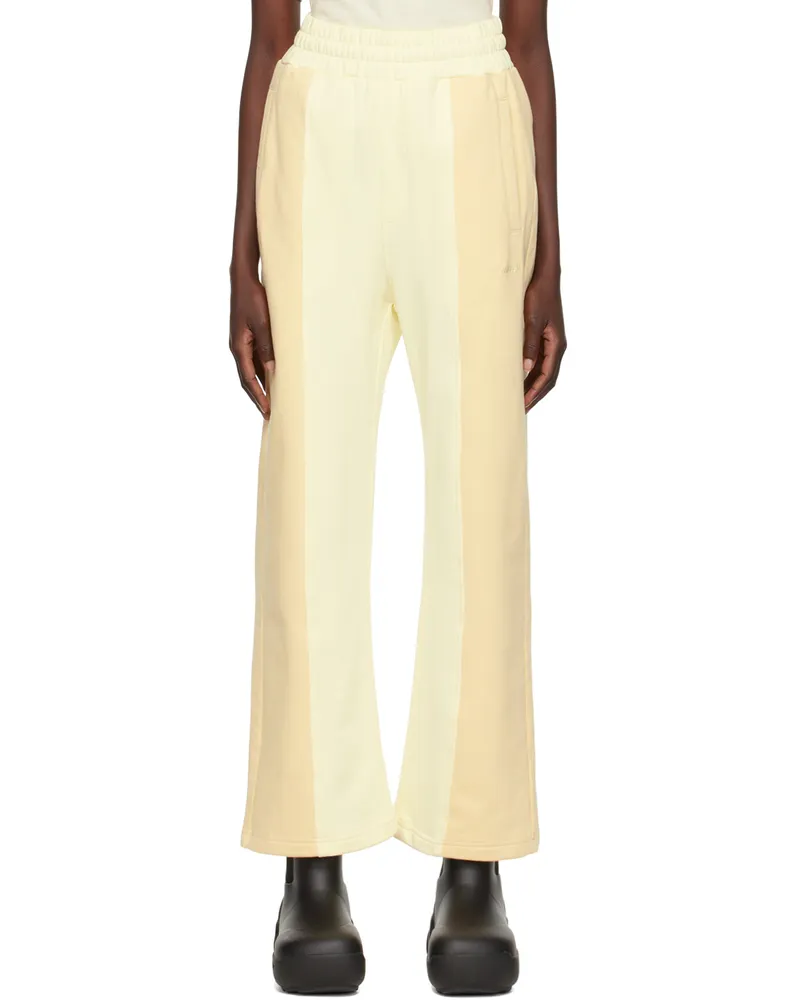 AMBUSH Yellow Varsity Sweatpants Parsnip