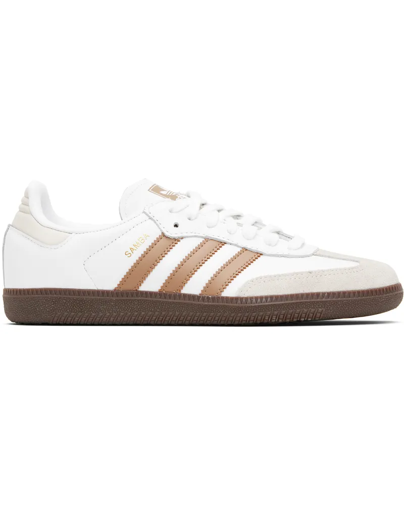adidas White Samba OG Sneakers White