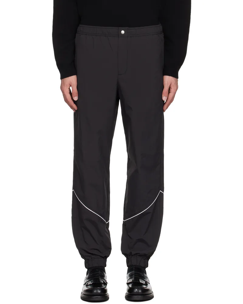Kitsuné Black Technical Trousers P199