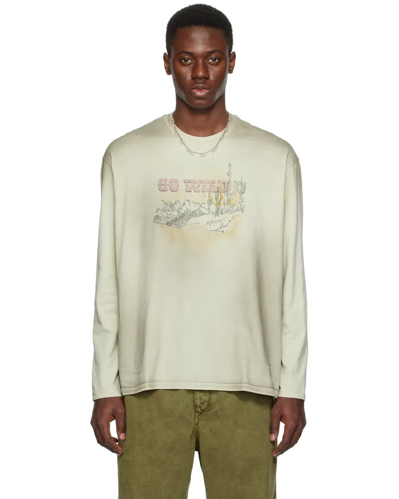 Isabel Marant Beige Leiloha T-shirt 90be