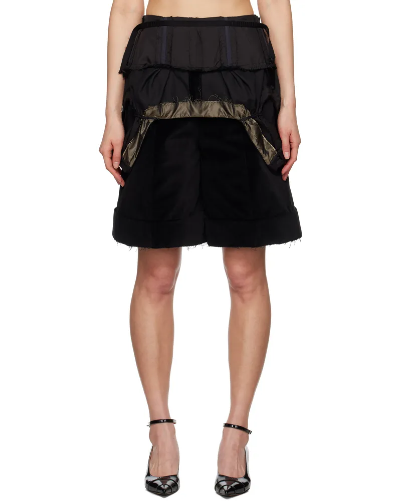 Maison Margiela Black Multi-Wear Shorts 900