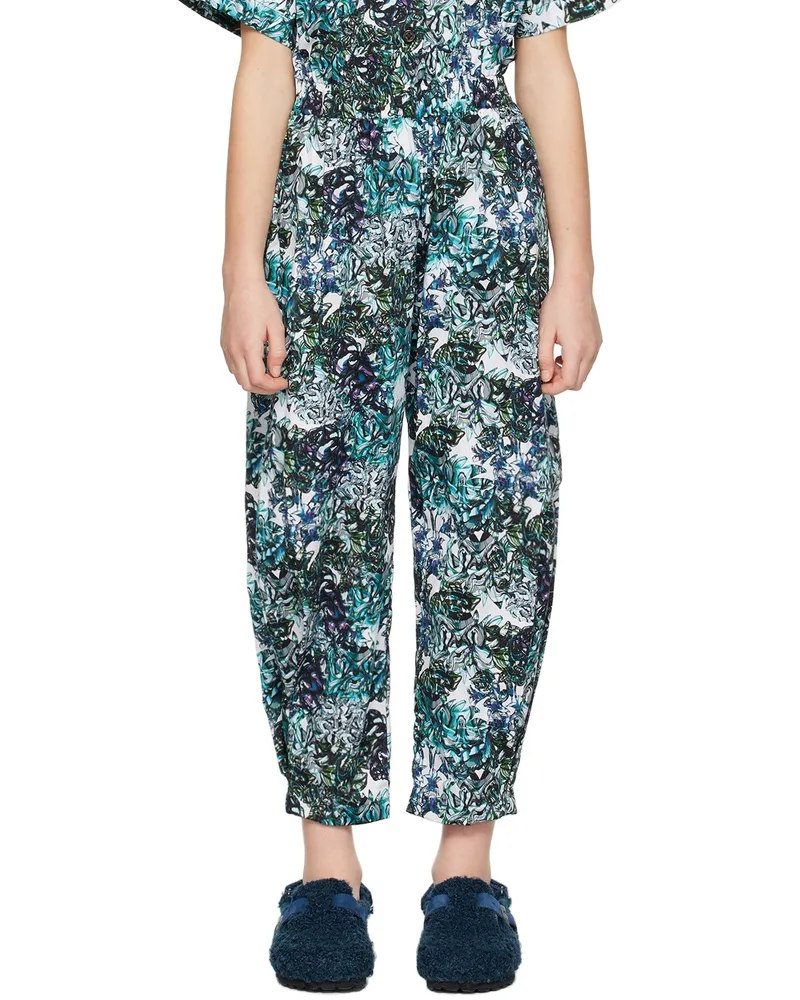 Kika Vargas SSENSE Exclusive Kids Blue Elle Trousers Blue