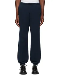 The Elder Statesman Navy Daily Sweatpants Navy