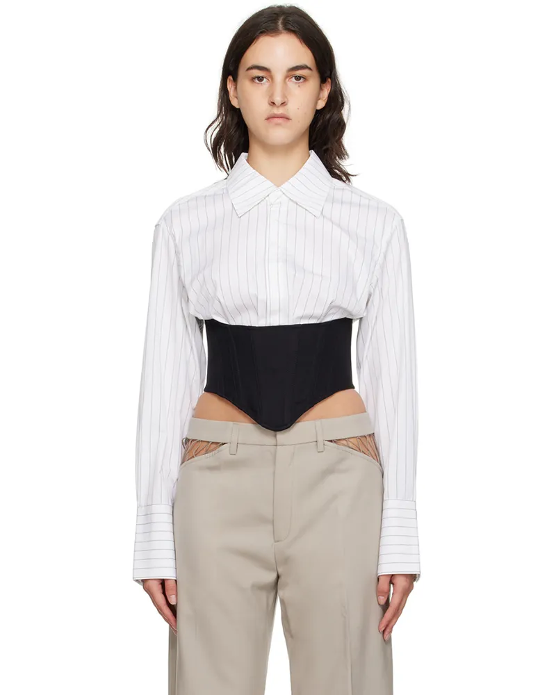 Dion Lee White Internal Shirt White