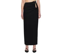 Black Ella Maxi Skirt