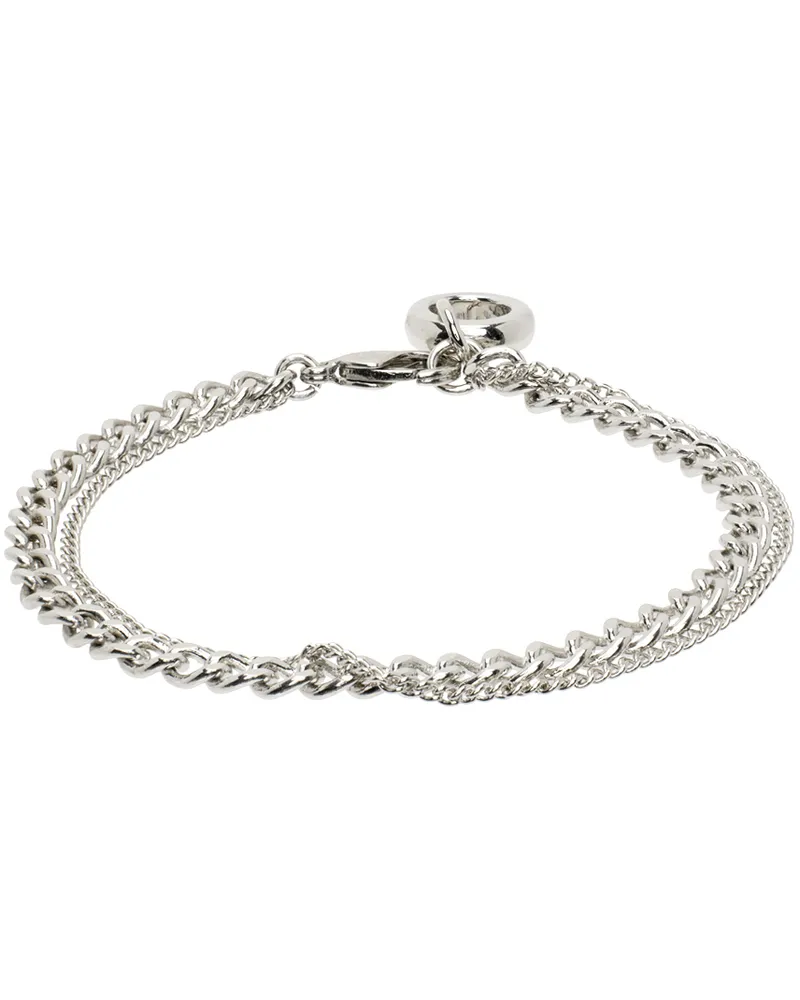 A.P.C. Silver Minimal Bracelet Rab