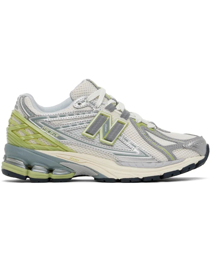 New Balance Off-White & Green 1906R Sneakers Sea