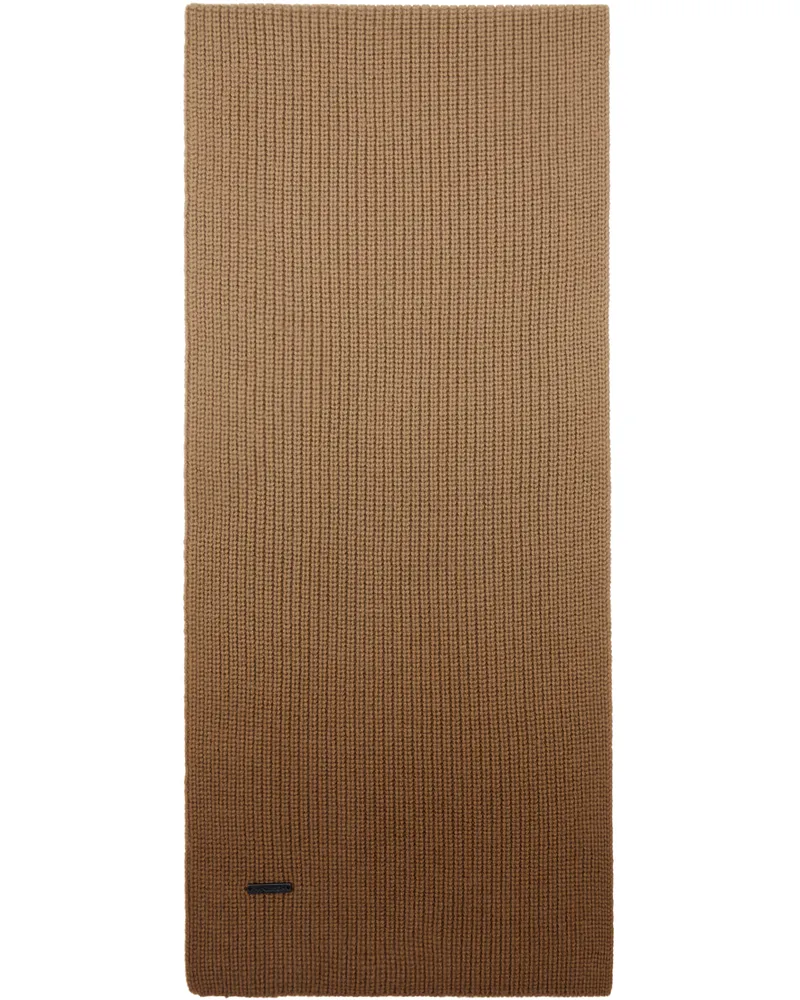J.W.Anderson Tan Gradient Scarf 619