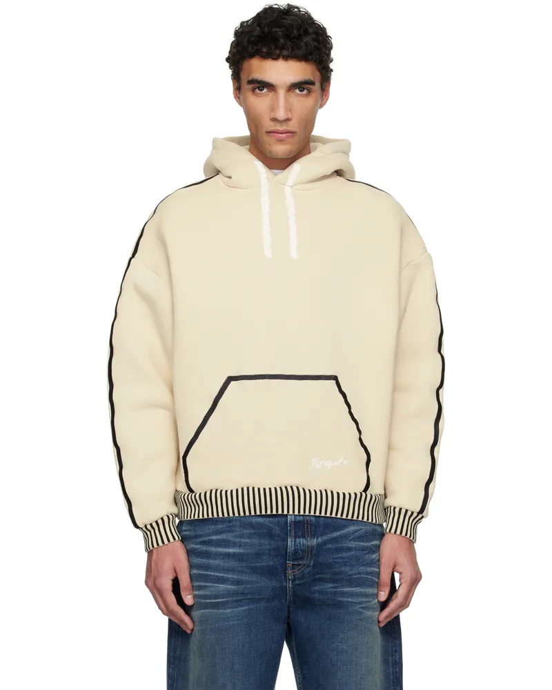 Axel Arigato Beige Notion Relaxed Hoodie Pale