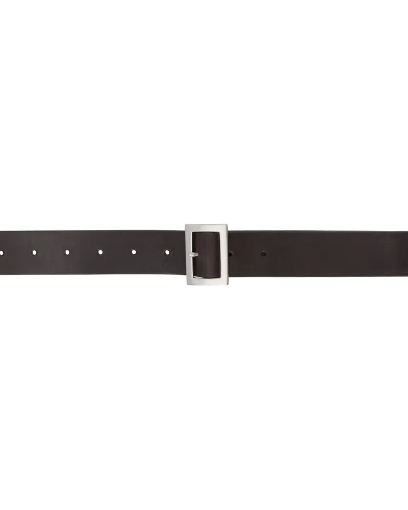 Rick Owens Brown Hollywood Stooges Belt 14
