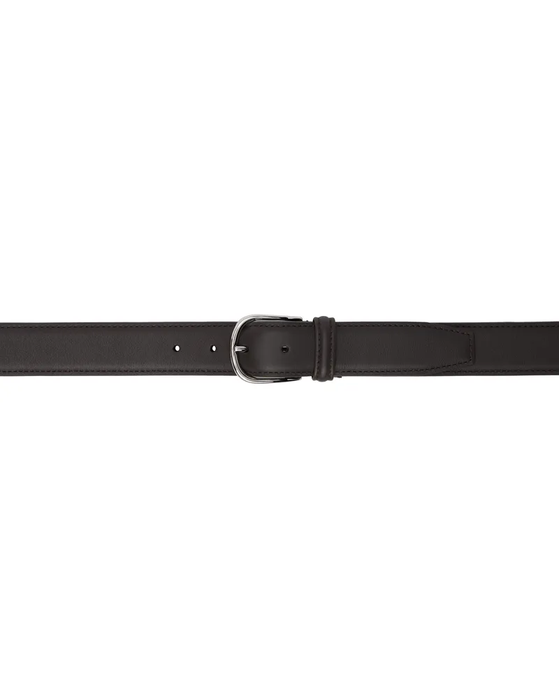 Anderson's Brown Stitch Trimmed Belt M1