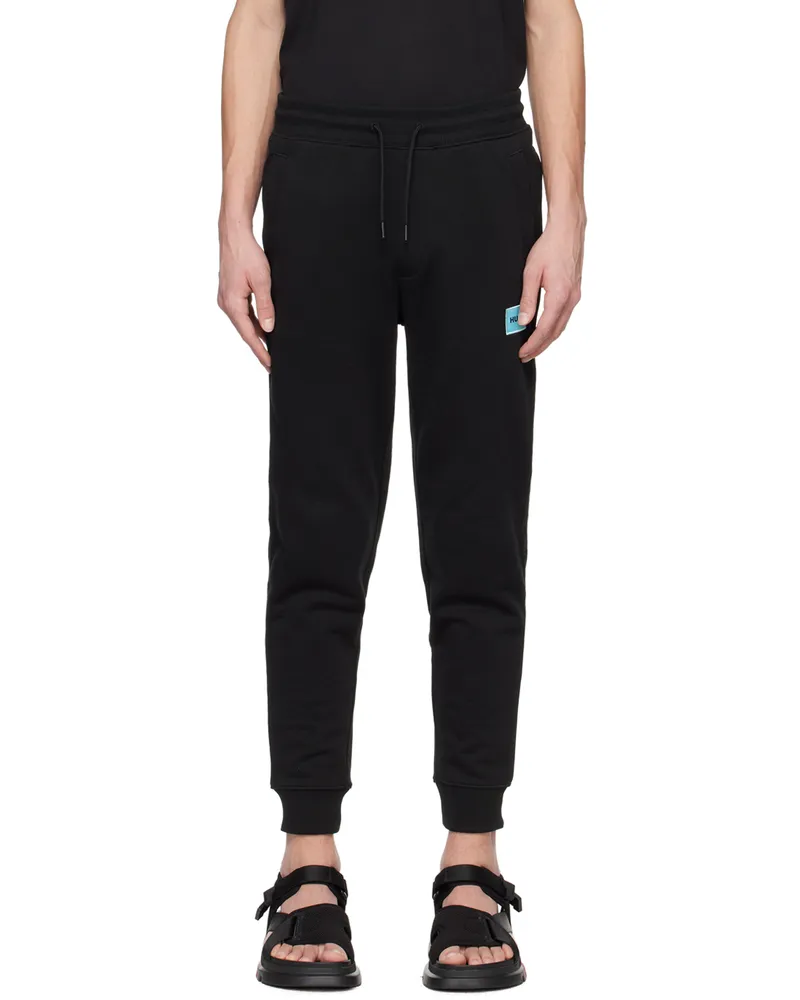 HUGO BOSS Black Patch Sweatpants 009-black