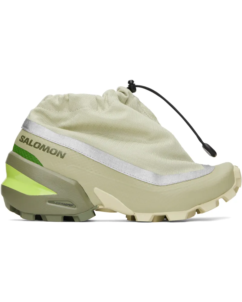 Maison Margiela Green Salomon Edition Cross Low Sneakers Ha456