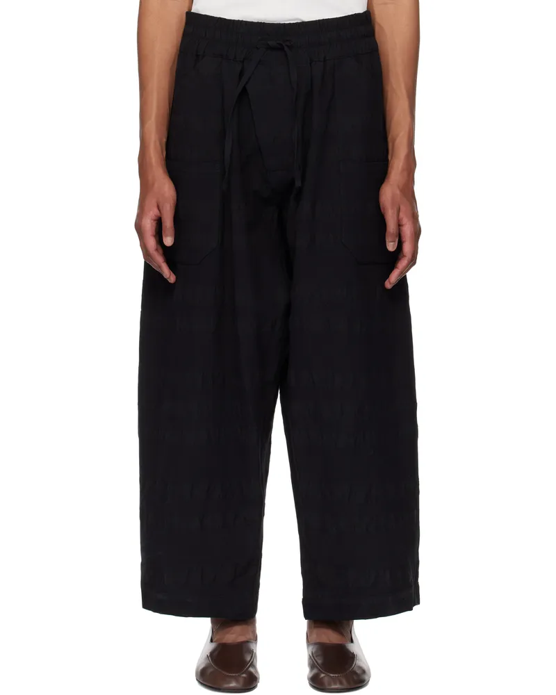 Jan-Jan Van Essche Black #86 Trousers Black