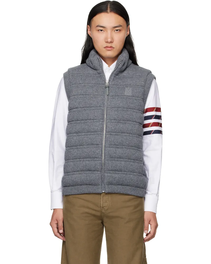 Mackage Gray Alan Cashmere Light Down Vest Carbon