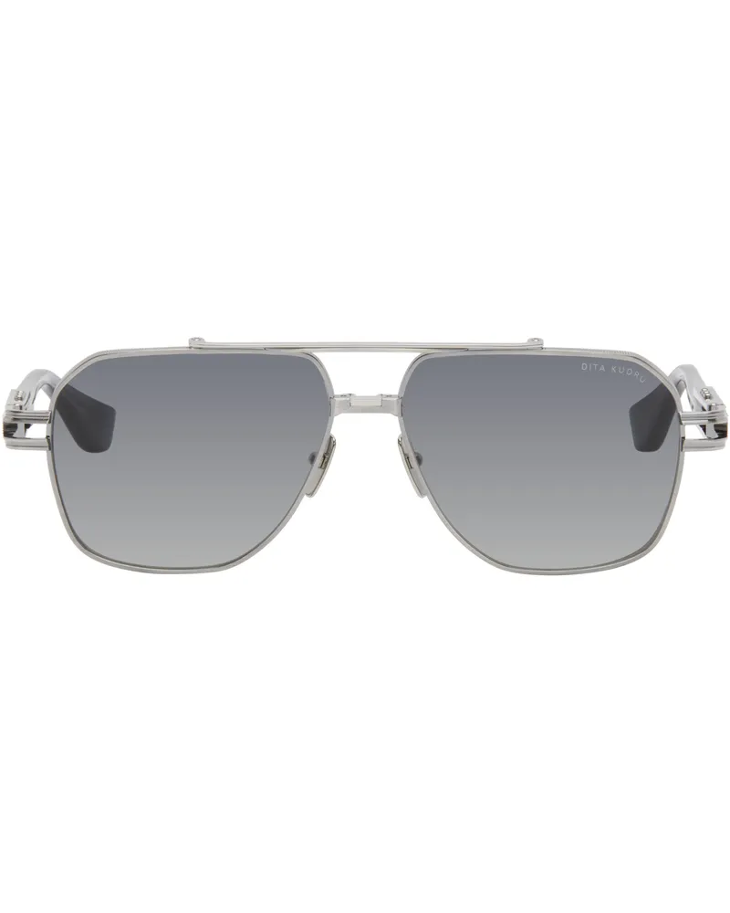 DITA Gunmetal & Blue KUDRU Sunglasses Antique