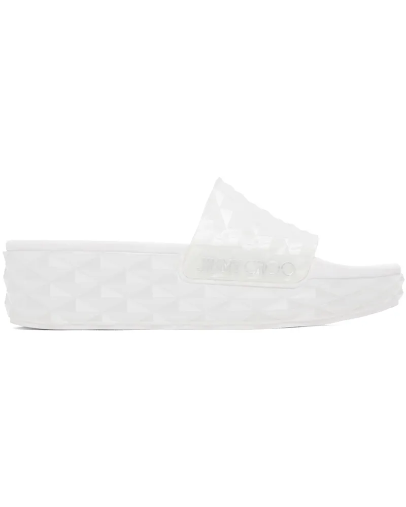 Jimmy Choo Transparent Diamond Slides V