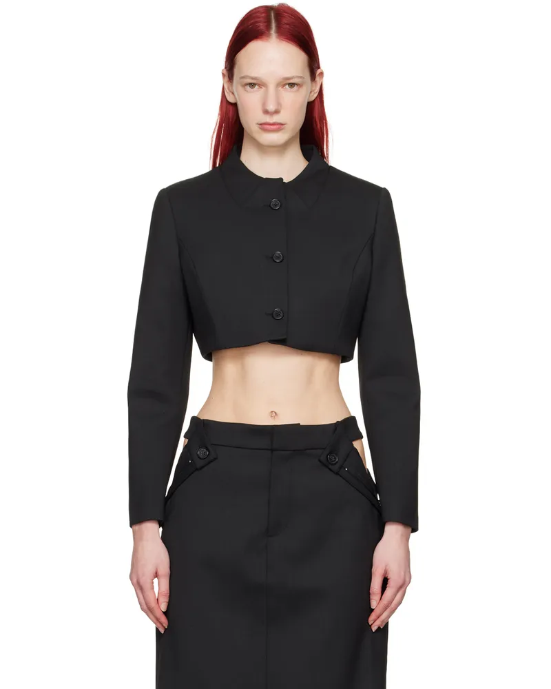 COPERNI Black Trompe L'œil Jacket Black