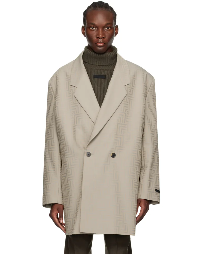 Fear of God Gray California Blazer Dove