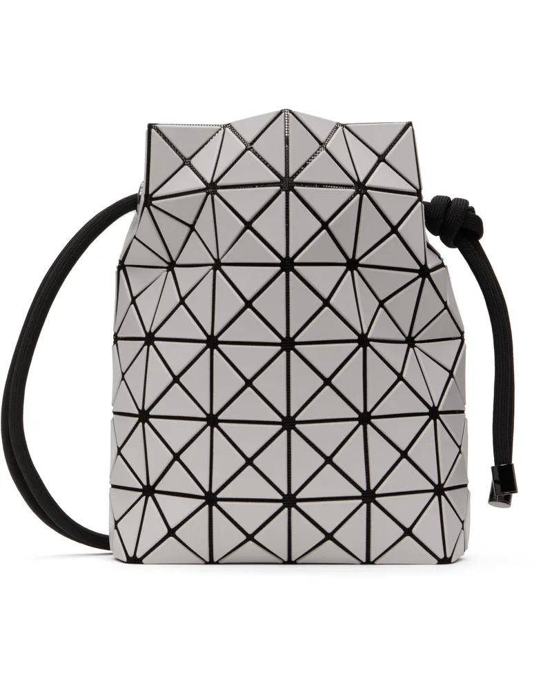 Issey Miyake Off-White Wring Matte Bag 11-lt.gray