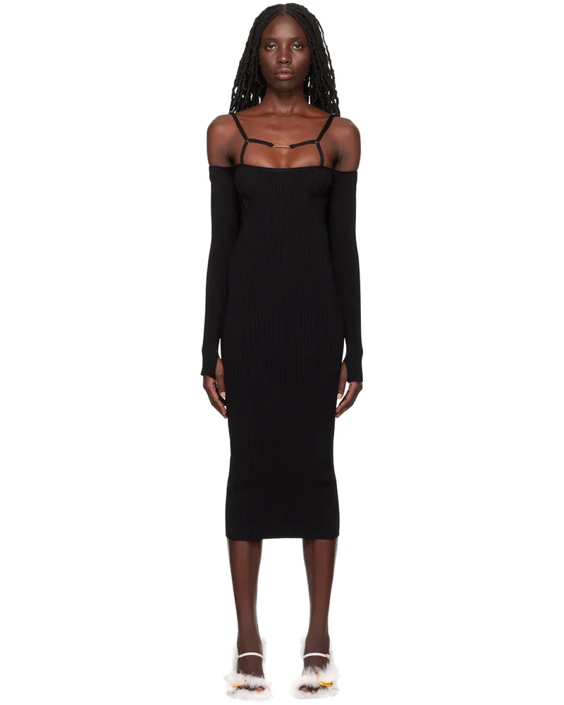 Jacquemus Black Les Classiques 'La Robe Sierra' Dress Black