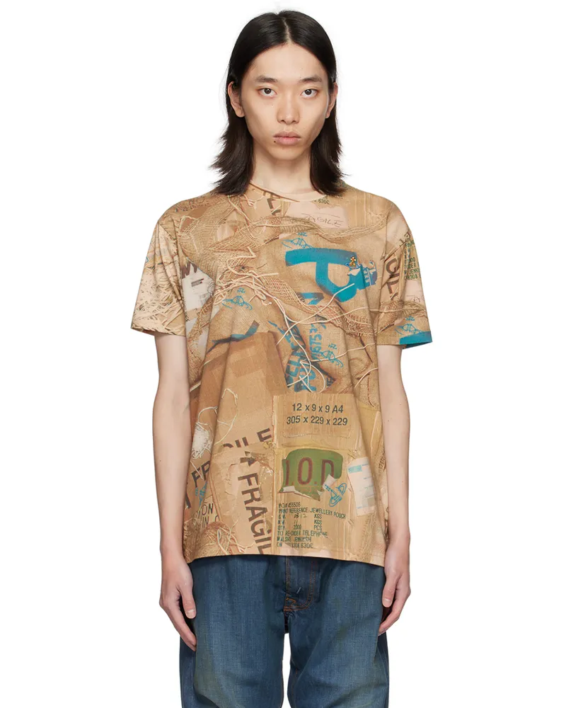 Vivienne Westwood Beige Classic T-Shirt Aw24-trash