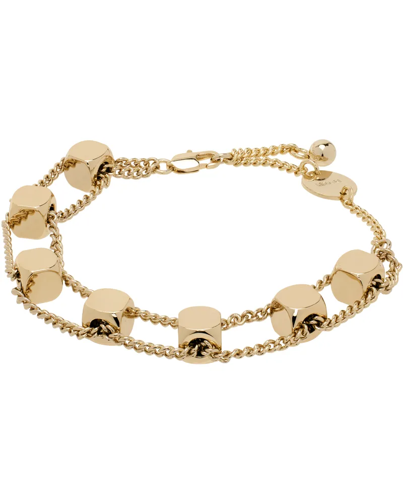 Christophe Lemaire Gold Abacus Bracelet Ye540