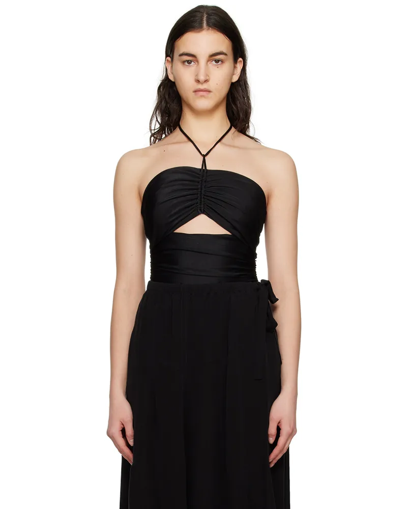 camilla and marc Black Cerise Bodysuit Black