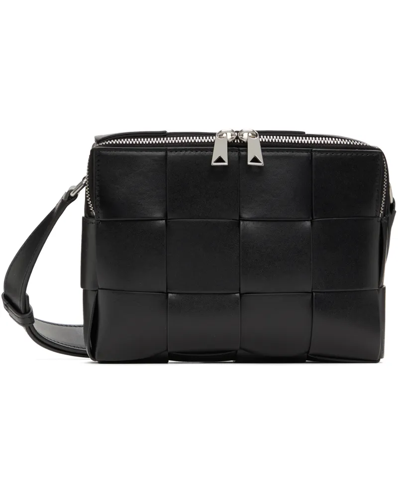 Bottega Veneta Black Cassette Camera Bag 8480