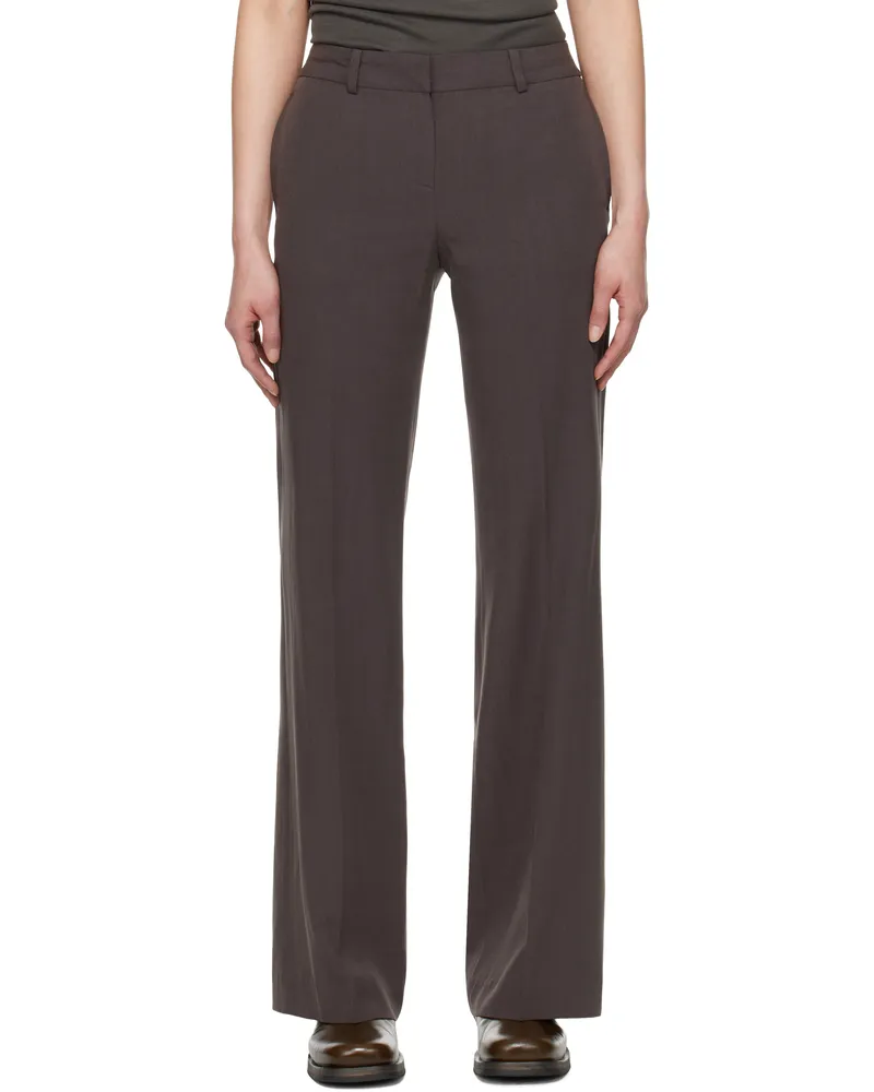 Our Legacy Brown Hip Trousers Chocolate