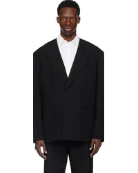 Jil Sander Black Tailored Blazer Black