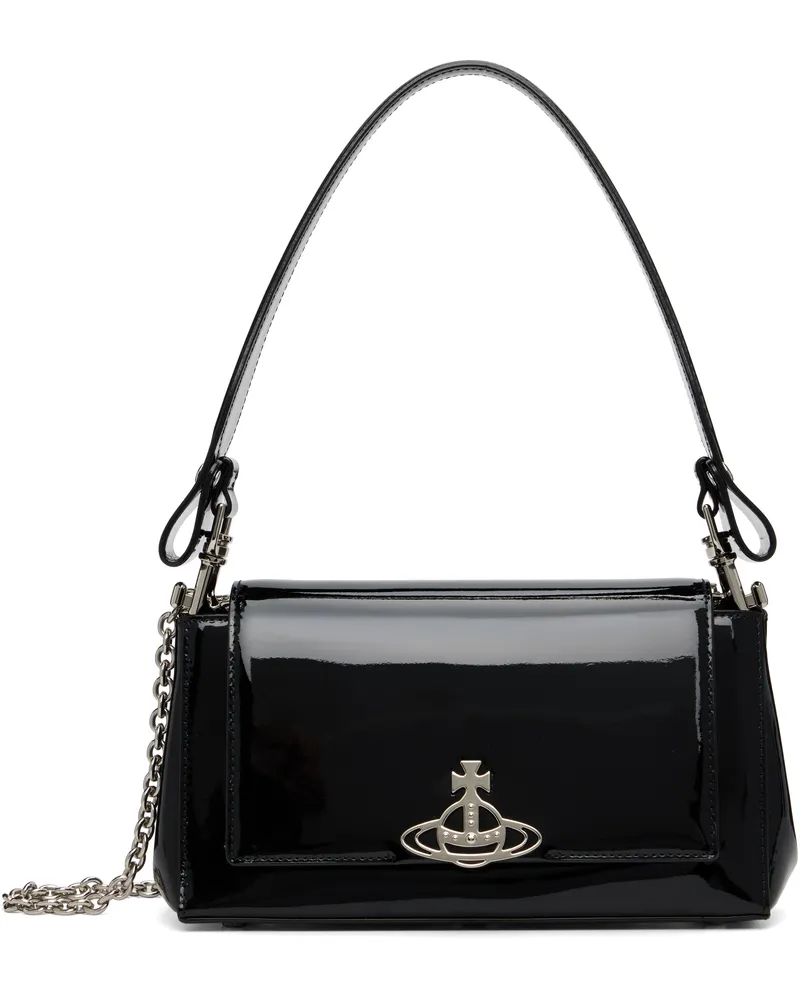 Vivienne Westwood Black Hazel Medium Handbag N403