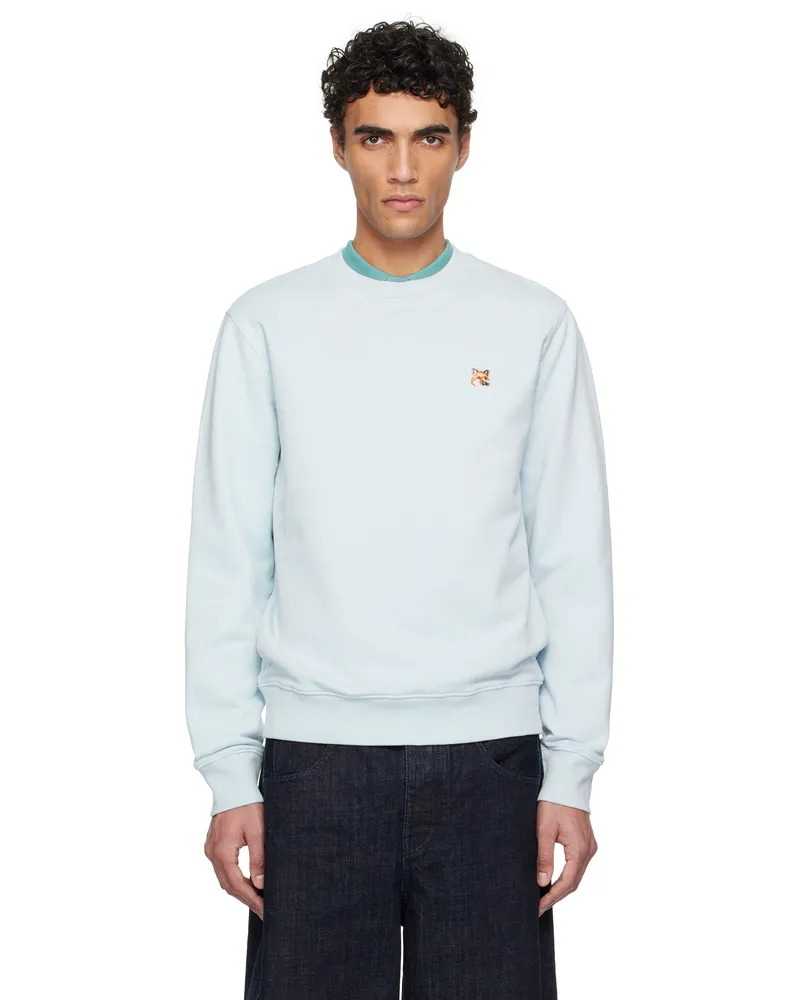 Kitsuné Blue Fox Head Patch Regular Sweatshirt 0072