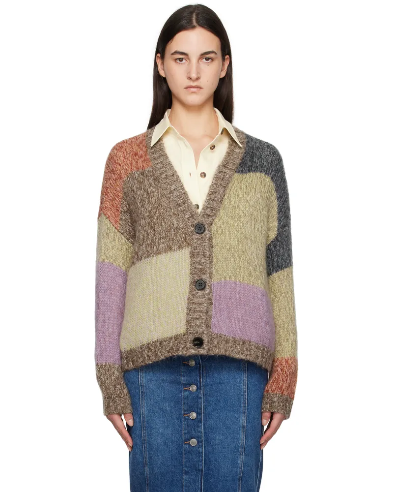 Max Mara Multicolor Camera Cardigan 015