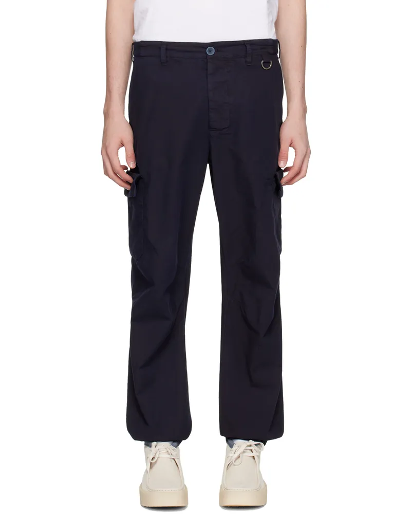 RANRA Navy Loftur Cargo Pants 302