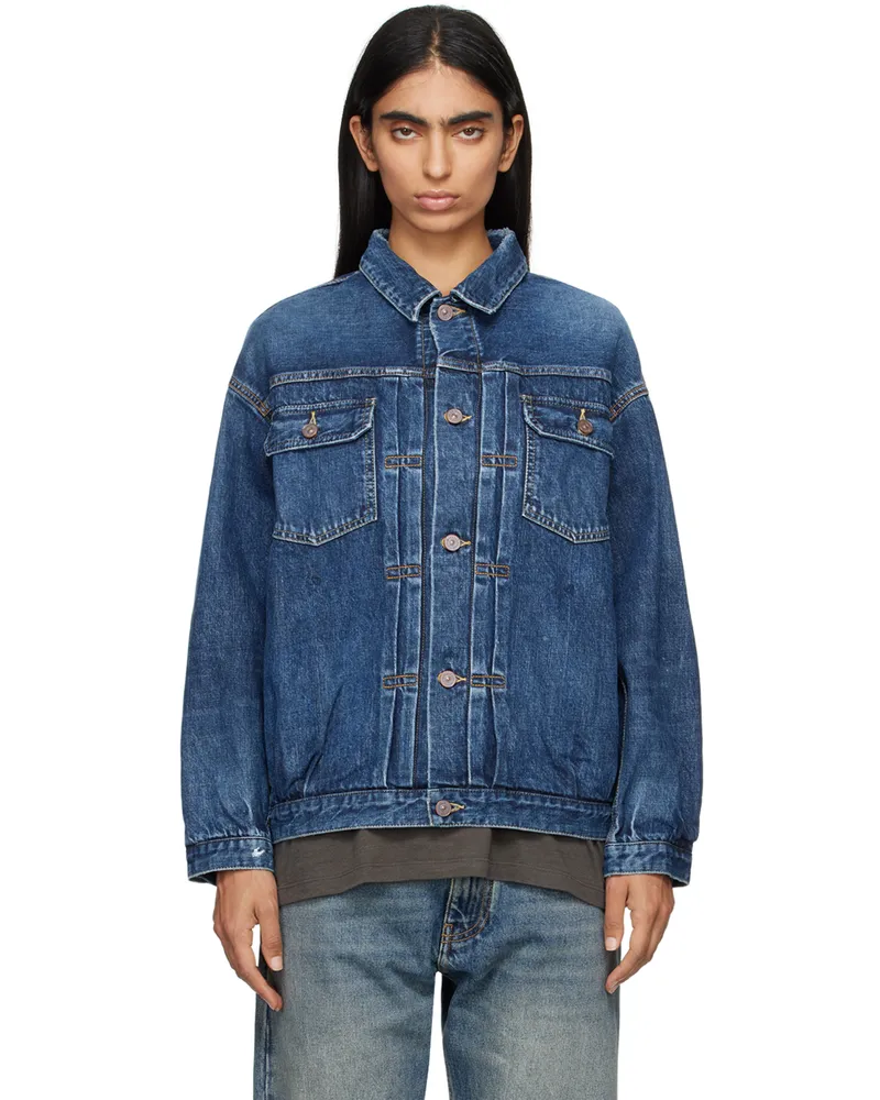 Visvim Blue 101XX Denim Jacket Blue