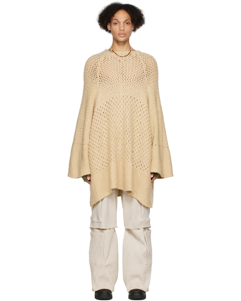 Isa Boulder SSENSE Exclusive Khaki Sweater Potato