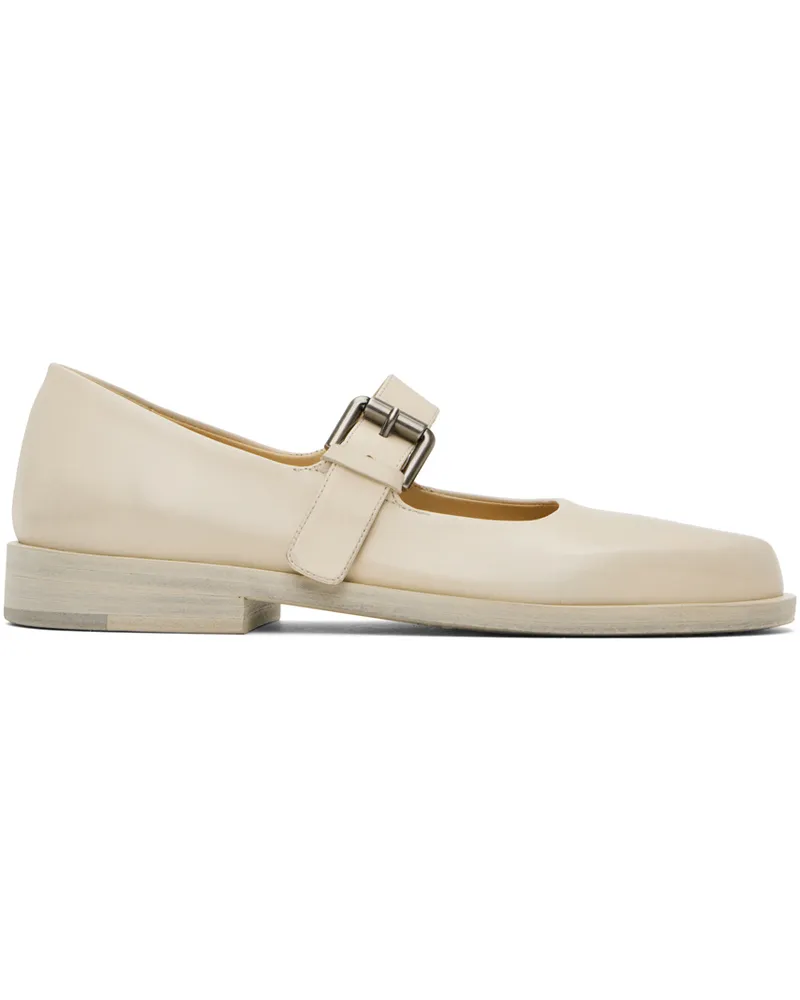 Marsèll Beige Mary Jane Loafers 308