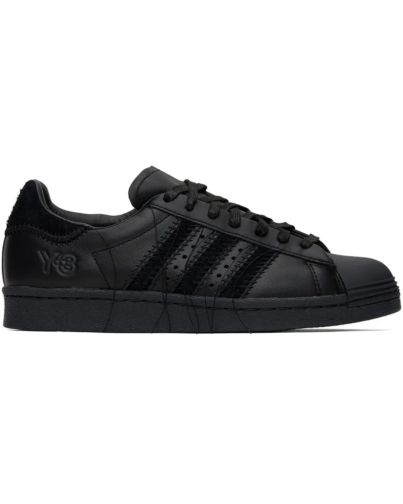 Y-3 Black Superstar Sneakers Black