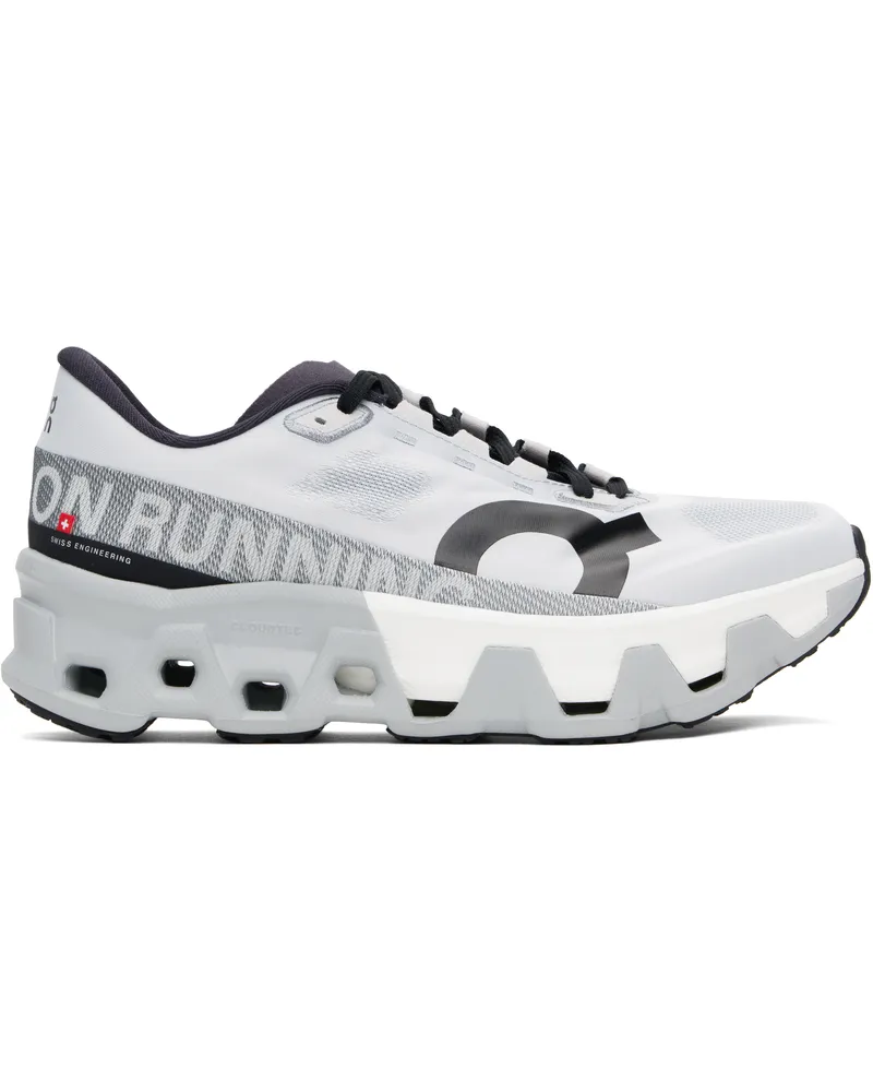 ON Gray Cloudmonster Hyper Sneakers Glacier