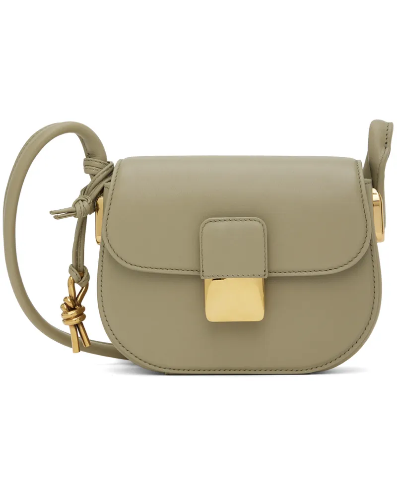 Bottega Veneta Khaki Mini Desiree Bag 2929