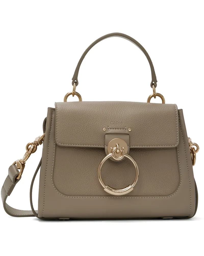 Chloé Taupe Mini Tess Day Bag 23w