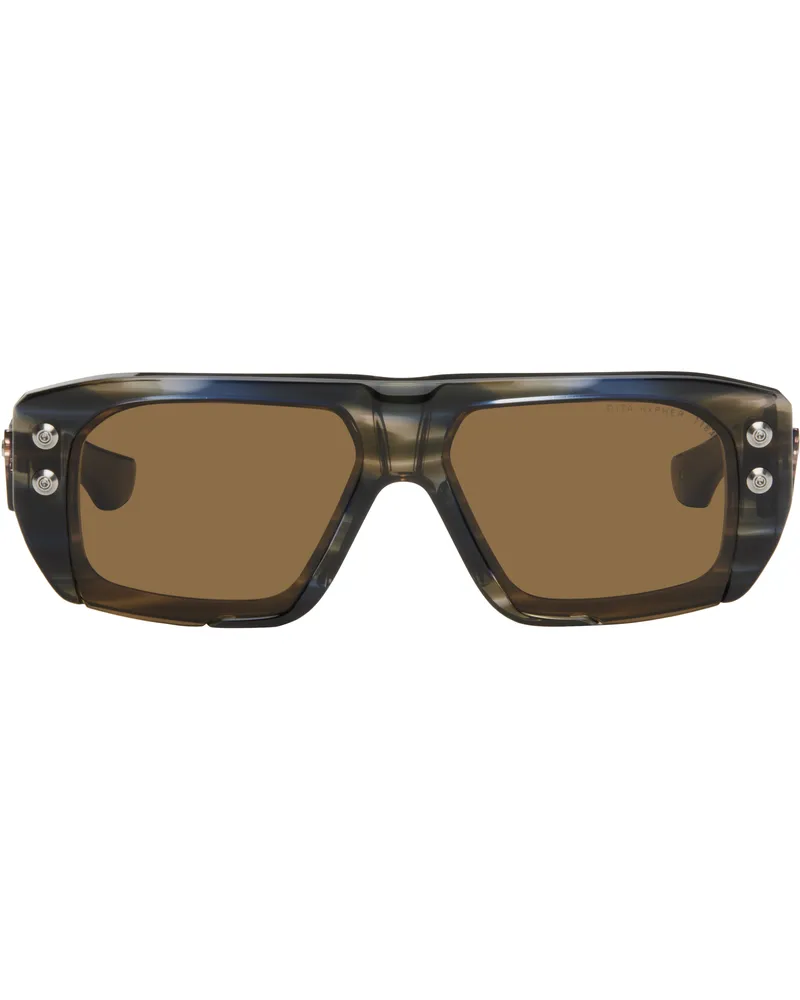 DITA Gray & Blue Hypher-1183 Sunglasses Cosmic