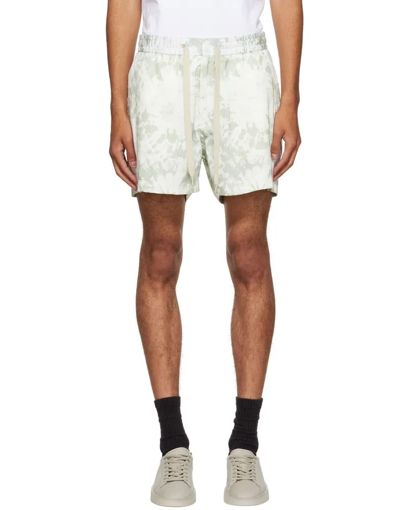 Tiger of Sweden Green Twolum Shorts X81