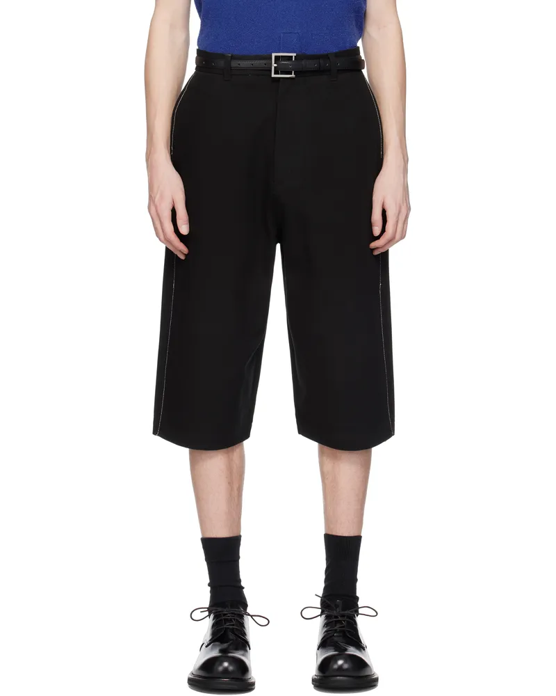 Adererror Black Product. 87 Shorts Black