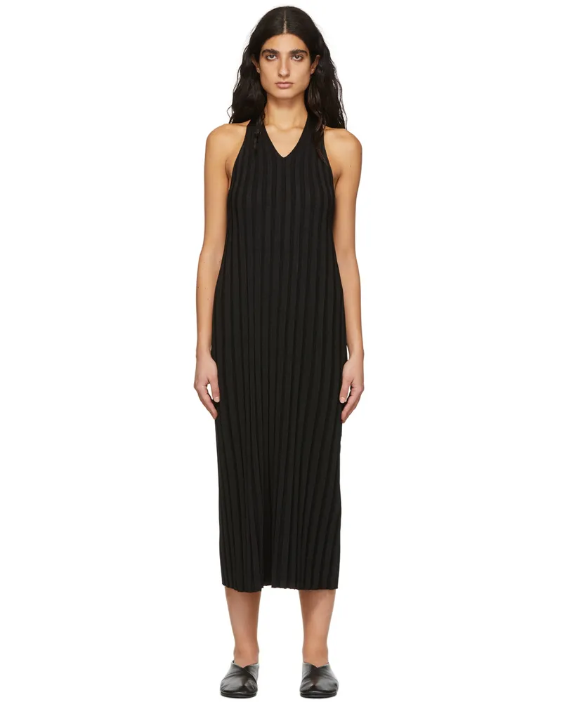 House of Dagmar Black Arya Mid-Length Dress Black
