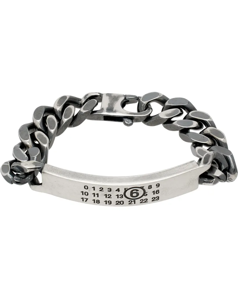 Maison Margiela Silver Classic Chain Bracelet 953