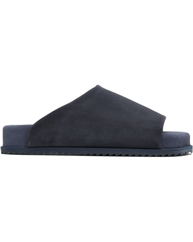 YUME YUME Navy Finn Slider Sandals Blue