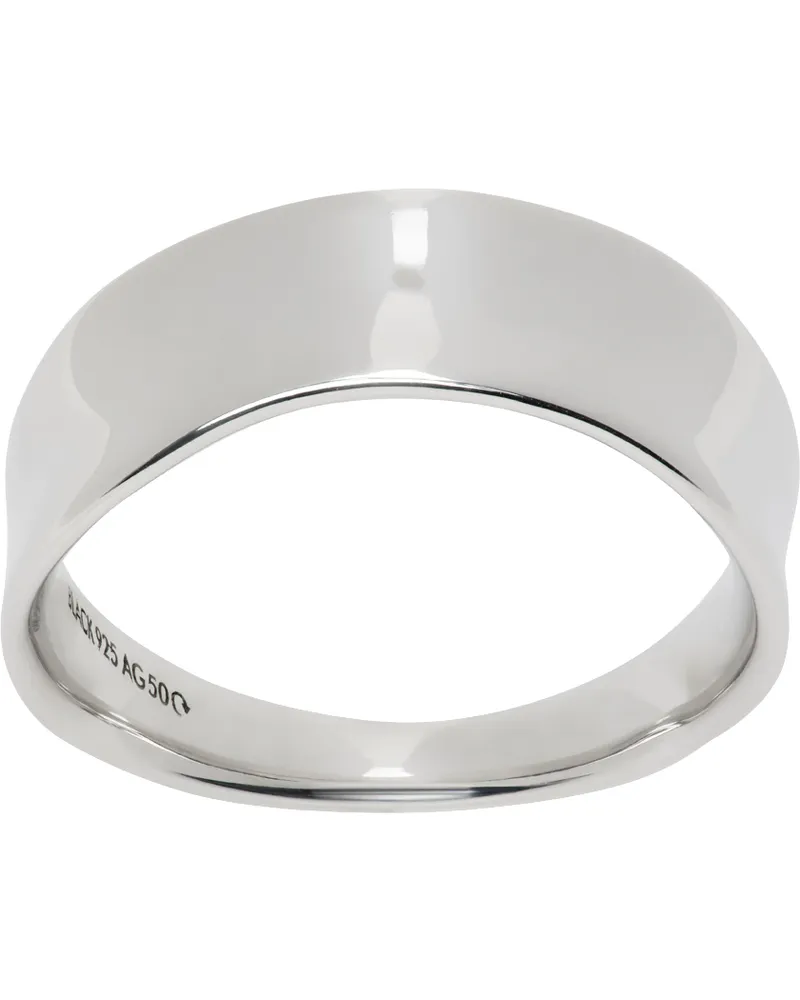 Maria Black Silver Noon Ring Silver